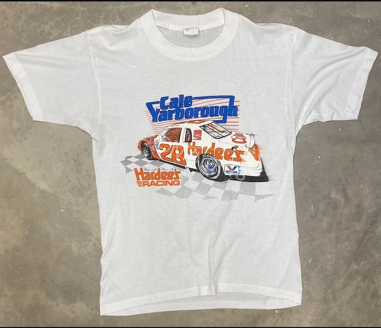 Vintage 1987 Cale Yarborough Nascar T Shirt, Cale Yarborough Shirt, Gift For Fan