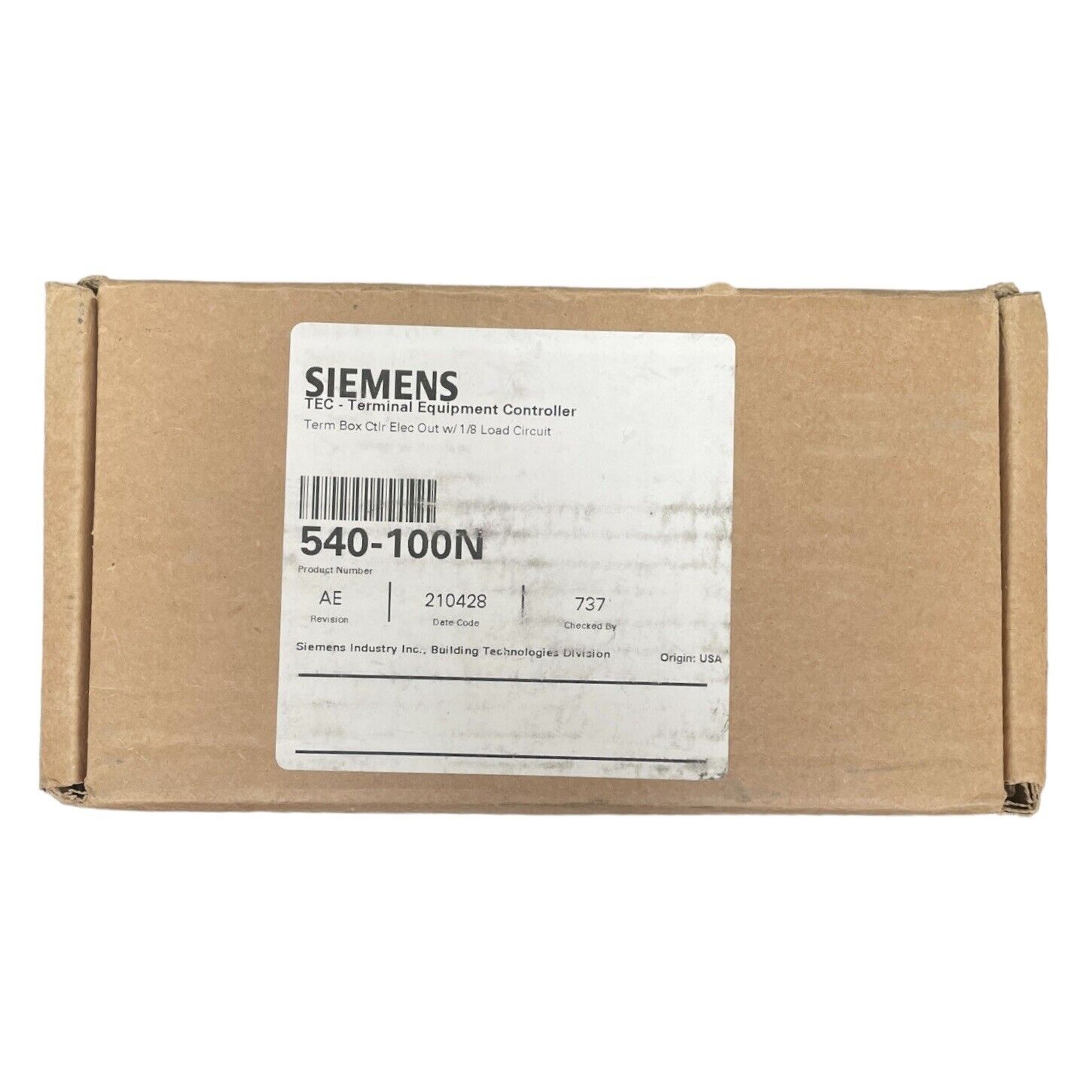 SIEMENS TEC 540-100N Terminal Equipment Controller
