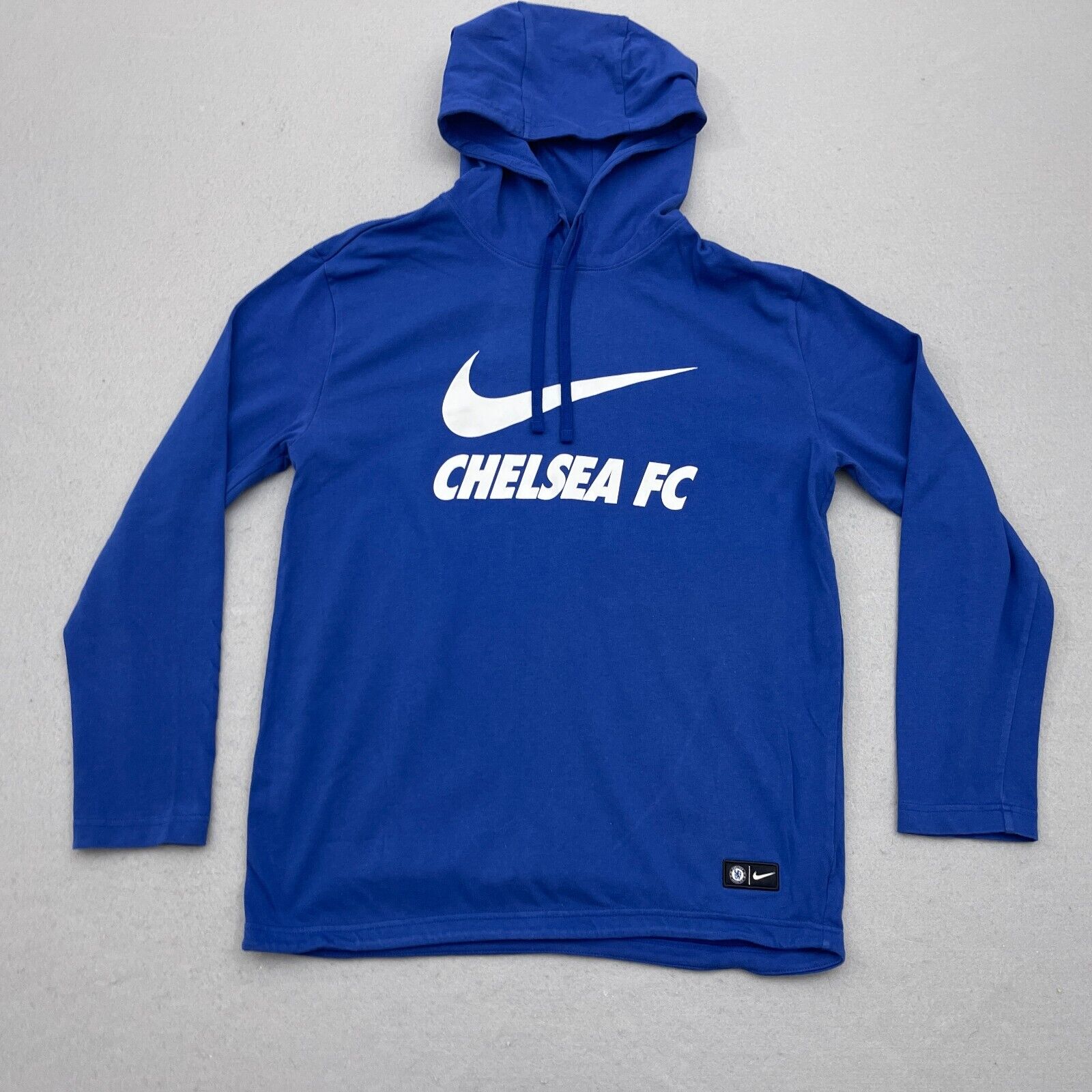 Nike Chelsea FC Club CFC Hoodie Sweatshirt Soccer Football Men Large Blue