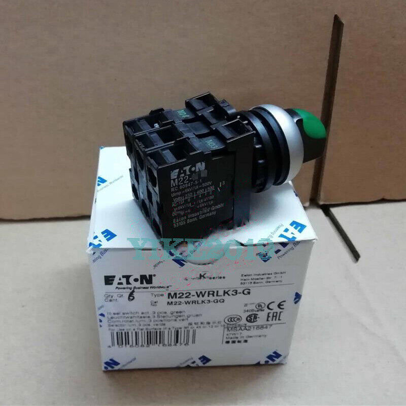 QTY:1 FOR  M22-WLK3-G 3-position with light Transfer switch 