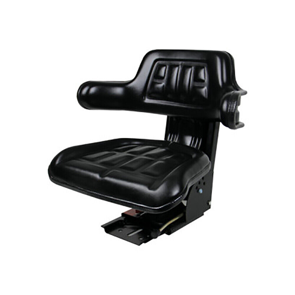 Black Tractor Suspension Seat Fits Ford/New Holland 5100 Series