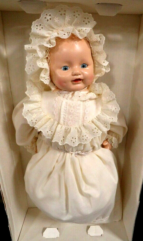 New In Box Horsman 1985 Anniversary Doll All Soft Cuddly NRFB Vintage