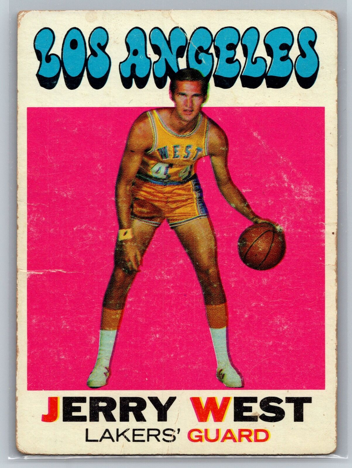 1971-72 Topps #50 Jerry West