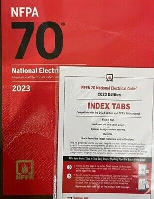 USA STOCK National Electrical Code, 2023 Edition with Tabs Paperback