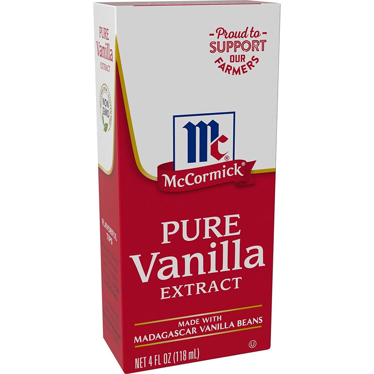 McCormick All Natural Pure Madagascar Vanilla Extract 4 OZ (2 PACK)