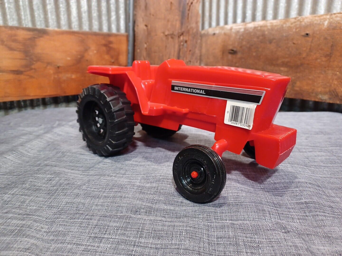 ERTL International Tractor Red Tractor Toy Plastic 14A-16L Vintage Antique Kids