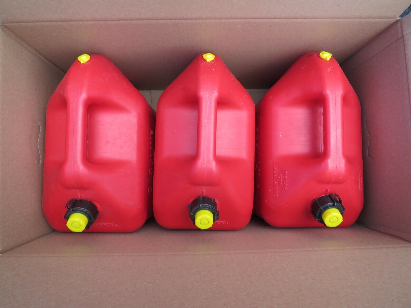 (3 Pack) - Blitz Original Pre-Ban 5 Gallon Gas Can Model #50833 