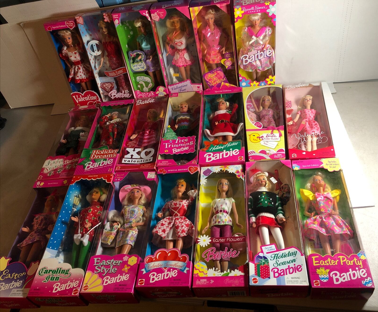 Vintage Barbie Special Edition  Mattel NIB Lot Of 20