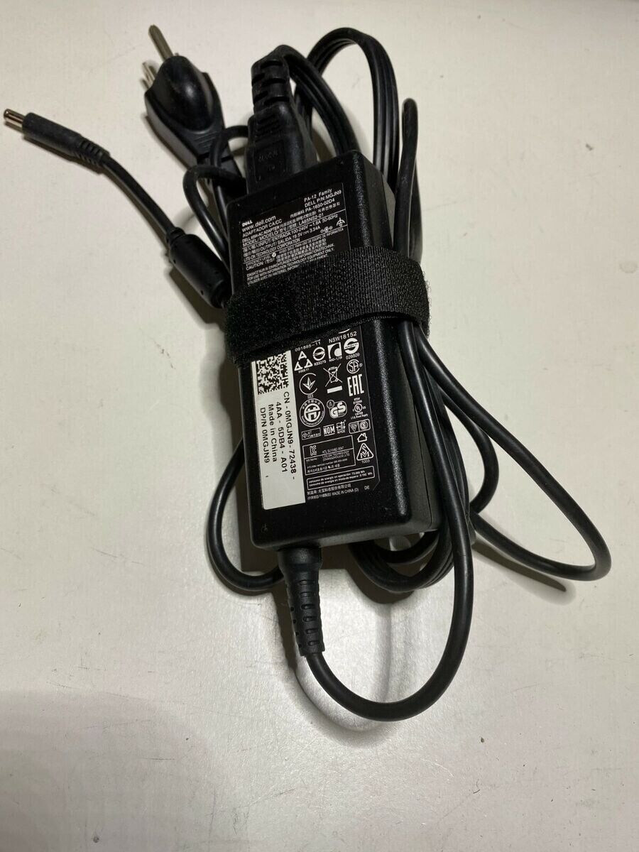 Lot of 10 Genuine Dell 65W AC Adapter small tip (4.5mm) for Inspiron XPS