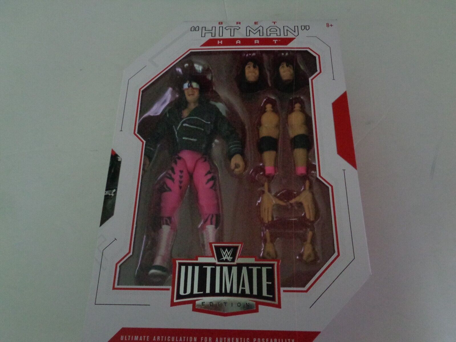 Sealed WWE Ultimate Edition Bret Hitman Hart Figure *MINT*MAKE AN OFFER*