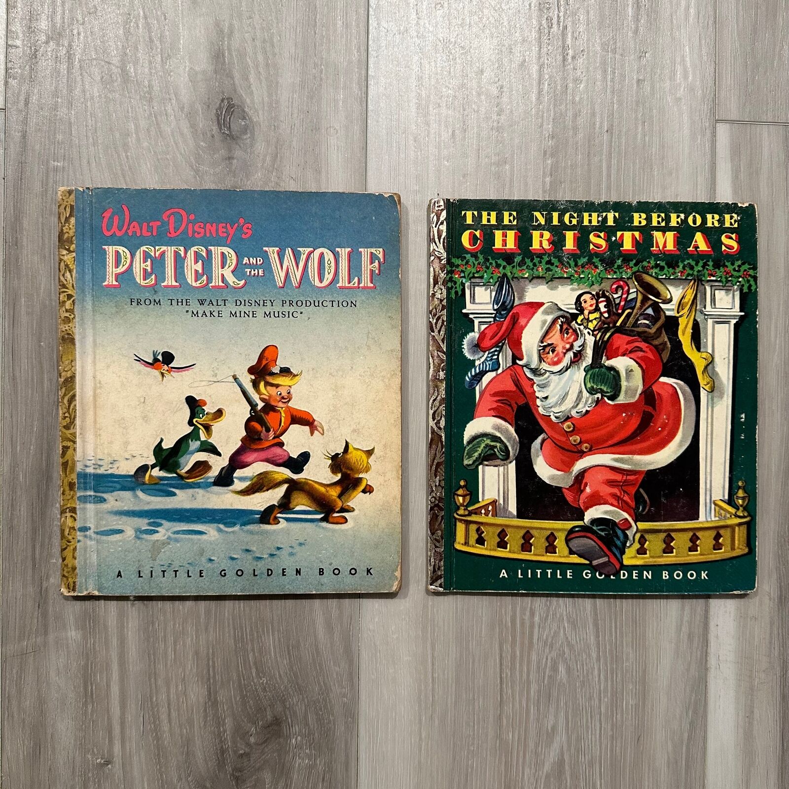 1940s Peter and the Wolf and The Night Before Christmas