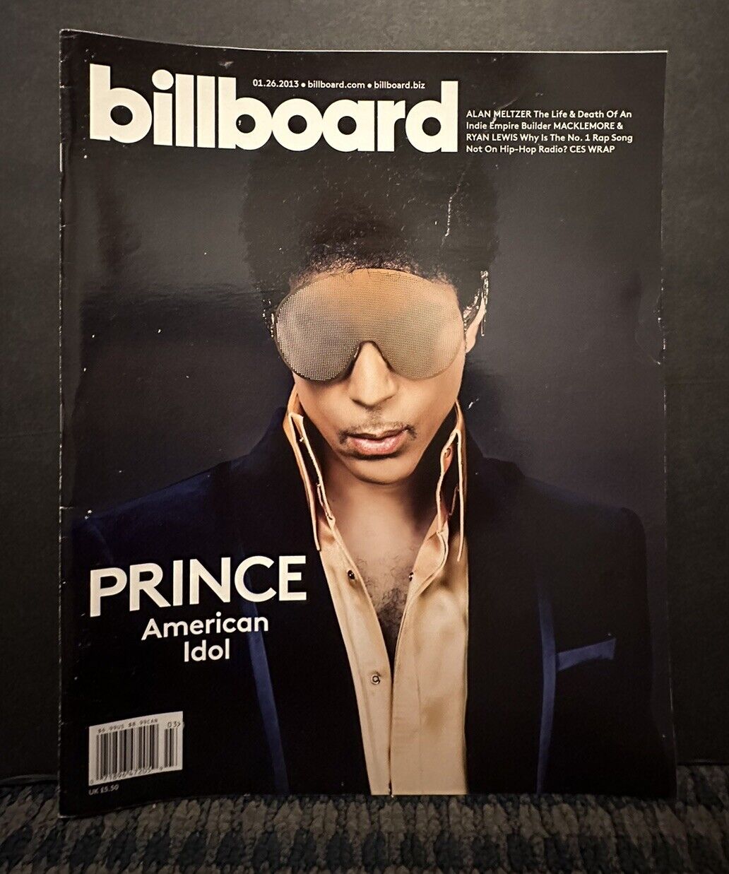 2013 January 26th Billboard Magazine, PRINCE, American Idol, Great Ads (B31)