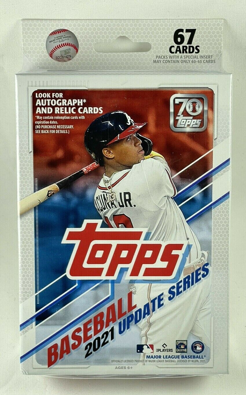 2021 Topps Update Series Hanger Box Factory Sealed 67 Cards Per Box Brand New