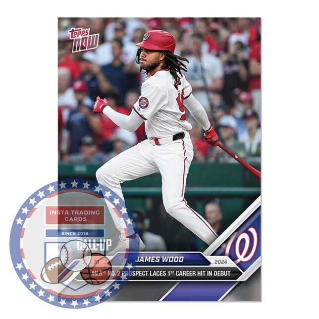 *PRE-SALE* James Wood - 2024 MLB TOPPS NOW® Card 367