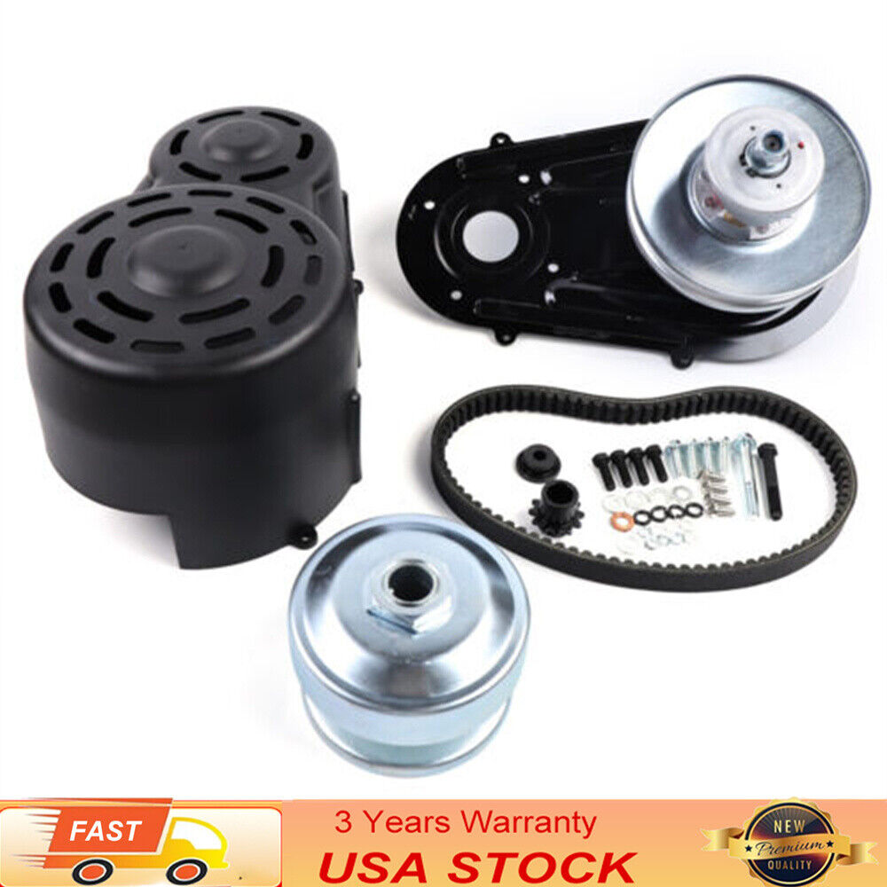 New 420CC Torque Converter Kit For Go Kart 40 Series Clutch Pulley Driver Driven