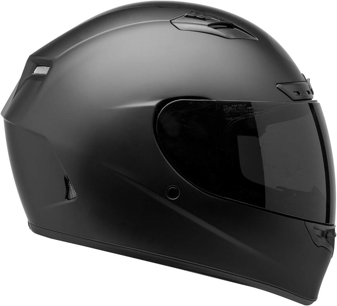 Bell Qualifier DLX Blackout Motorcycle Helmet | Adult | DOT | ECE | Clear & Tint