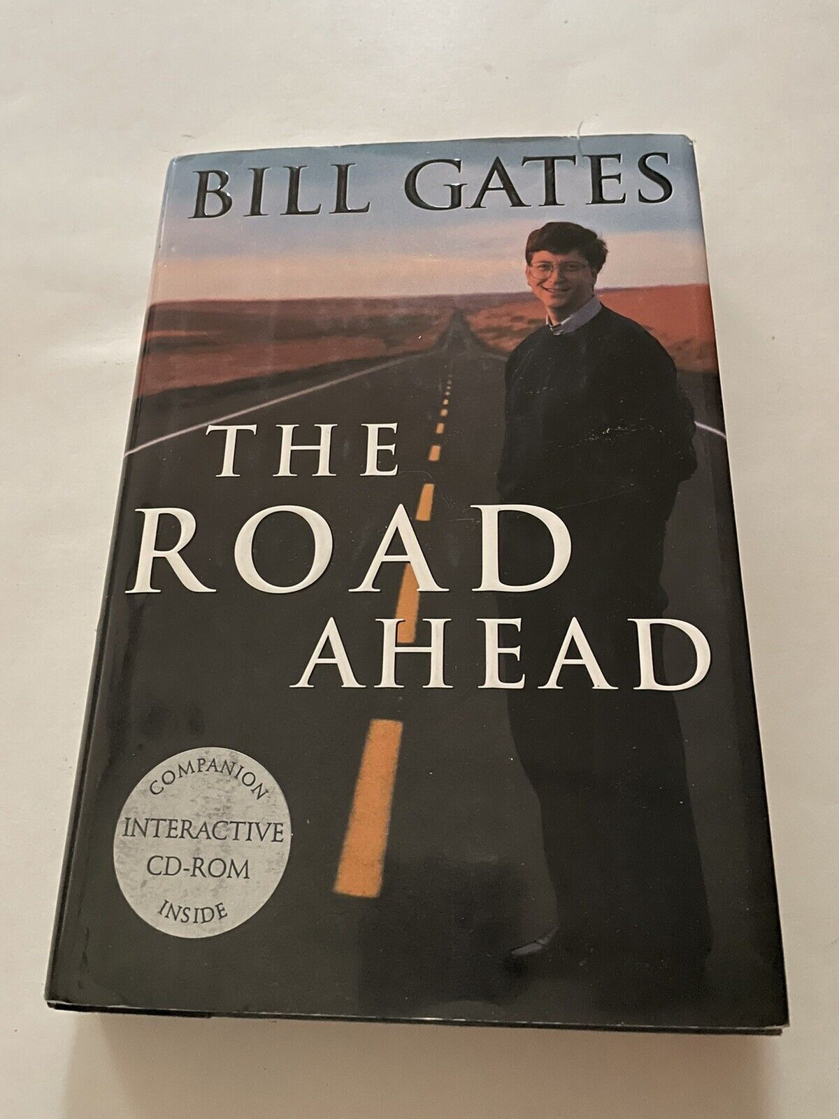 The Road Ahead (Book & CD) - Hardcover By Bill Gates - GOOD