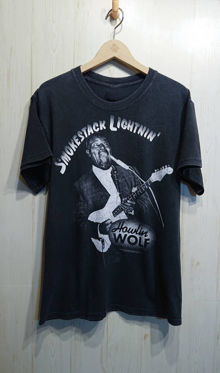 Vintage 90S Lightnin Howlin Wolf Shirt Vintage Black Unisex S-2345XL NE1213