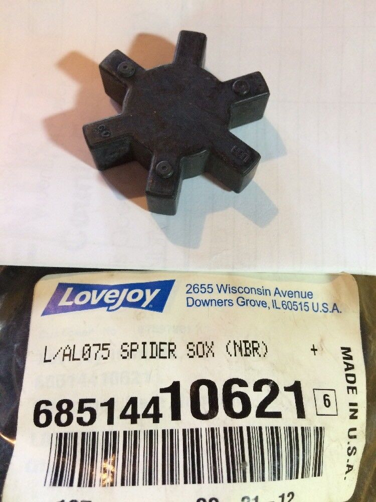 (1) LOVEJOY 68514410621 l/AL075 Spider SOX (NBR) 10621 USA