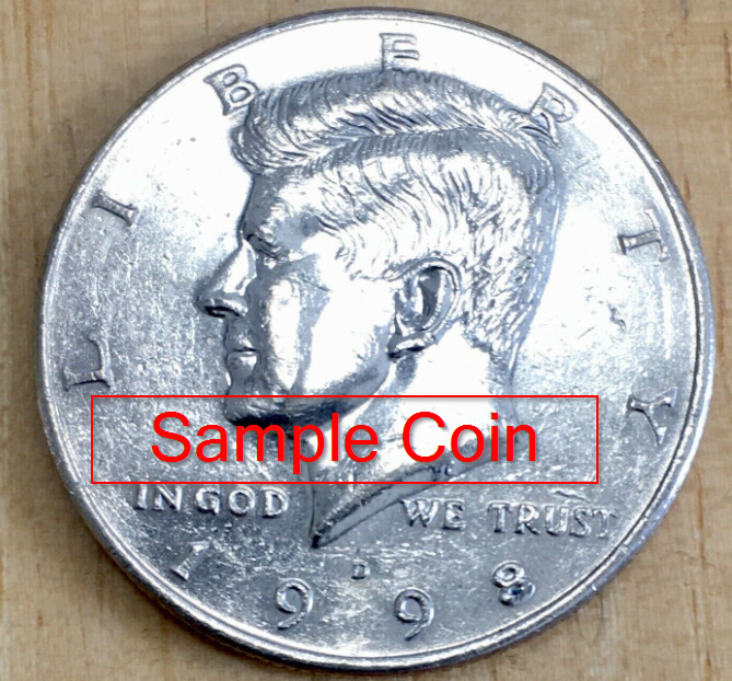 1998D John F Kennedy Half Dollar Coin Circulated *Free Shipping*