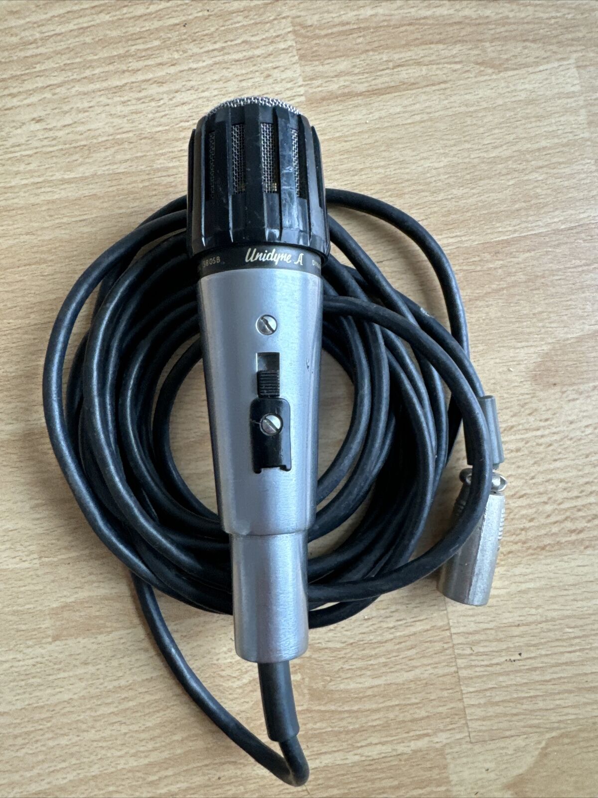 Vintage Shure 580SB Unidyne A Mic Dynamic Microphone Rare, Untested - Male XLR