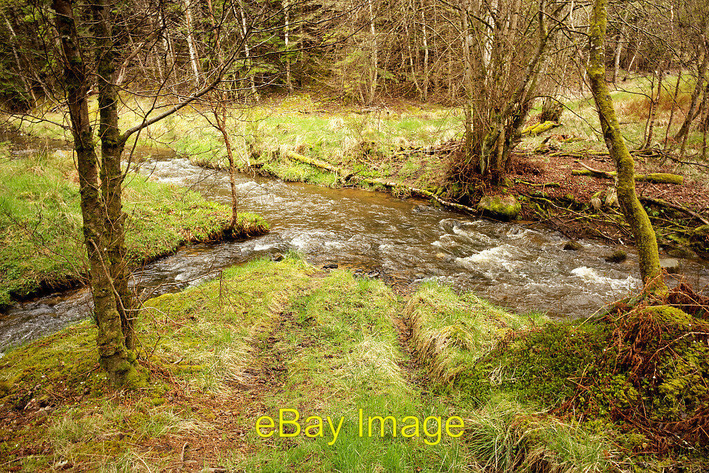 Photo 12x8 Ford over the Killen Burn Rosehaugh The OS map optimistically m c2021