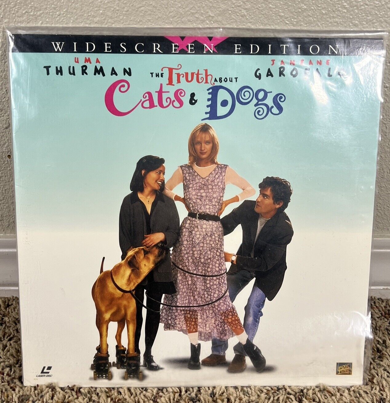 The Truth about Cats & Dogs - Laserdisc Widescreen LD WS - Uma Thurman