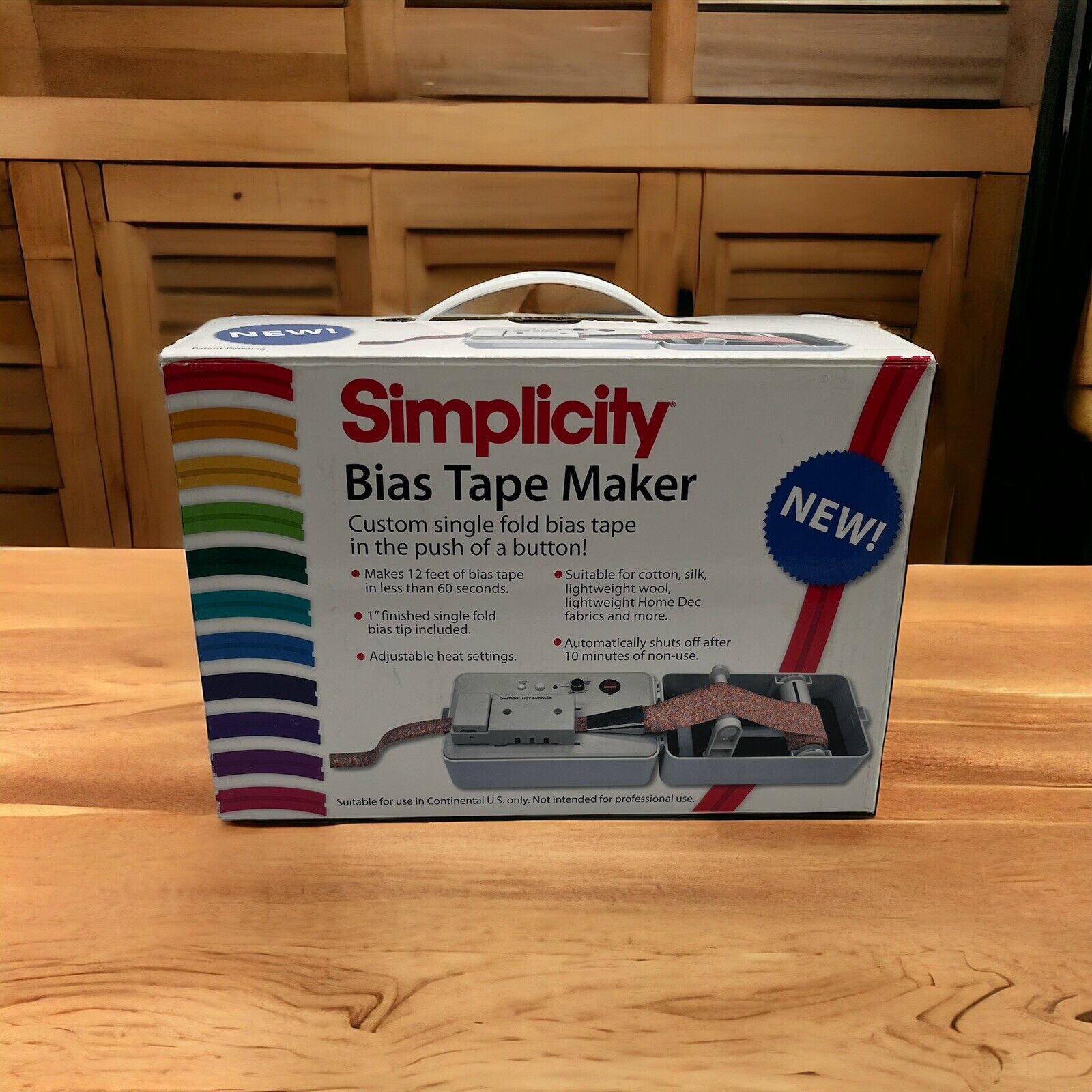 Simplicity Bias Tape Maker Machine Model 881925 Discontinued NEW