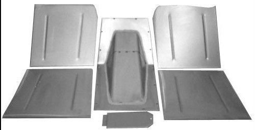 1928-1936 Chevrolet Chevy Car Front Floor Pans,Toe boards & Trans Hump 6 PC. KIT