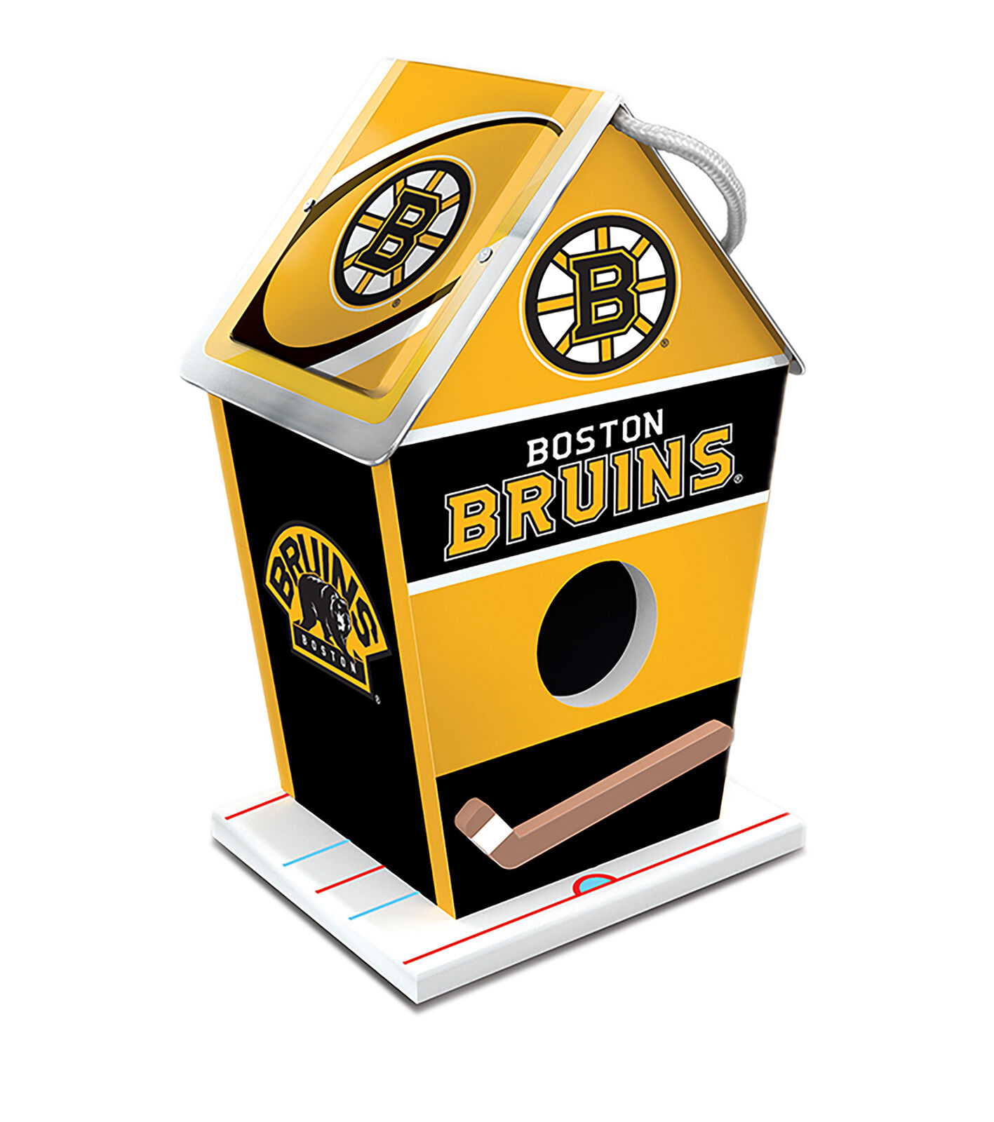 MasterPieces - Boston Bruins - NHL Painted Birdhouse