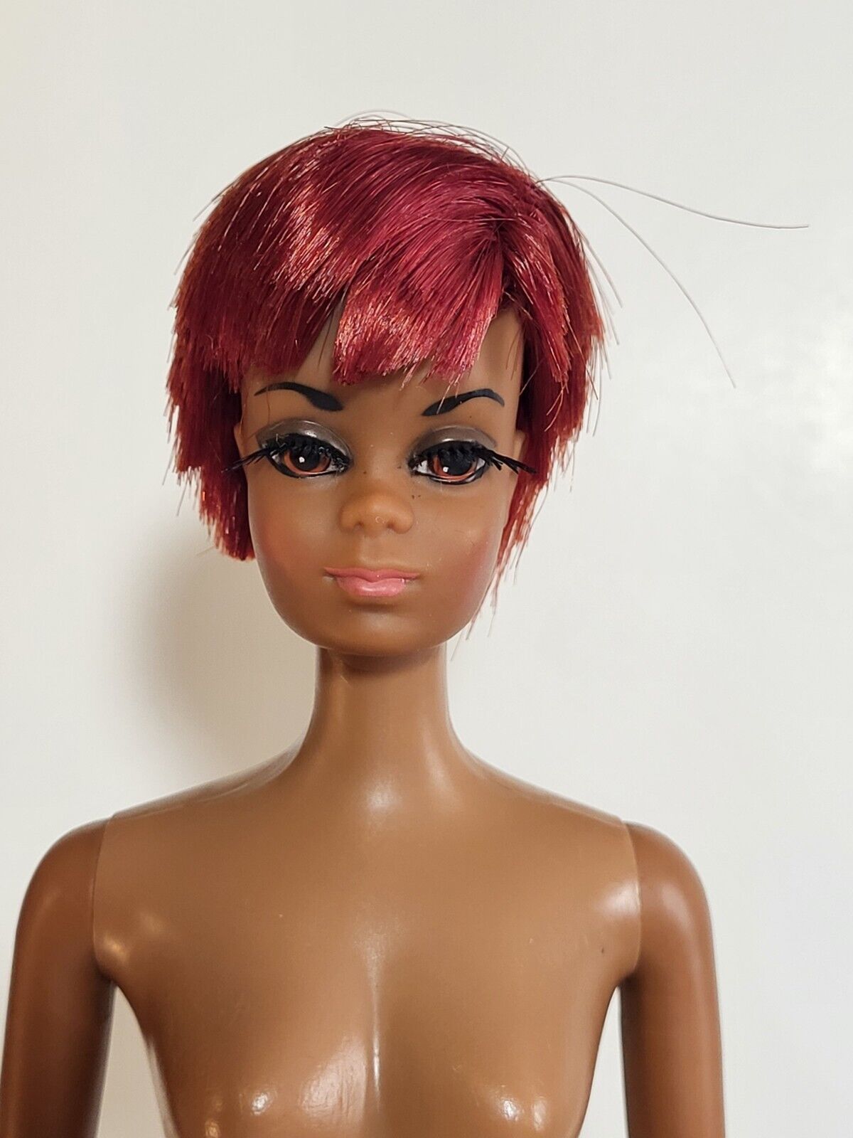 Vintage 1969 JULIA Barbie Doll #1127 AA Nude JAPAN Rooted Lashes 😍