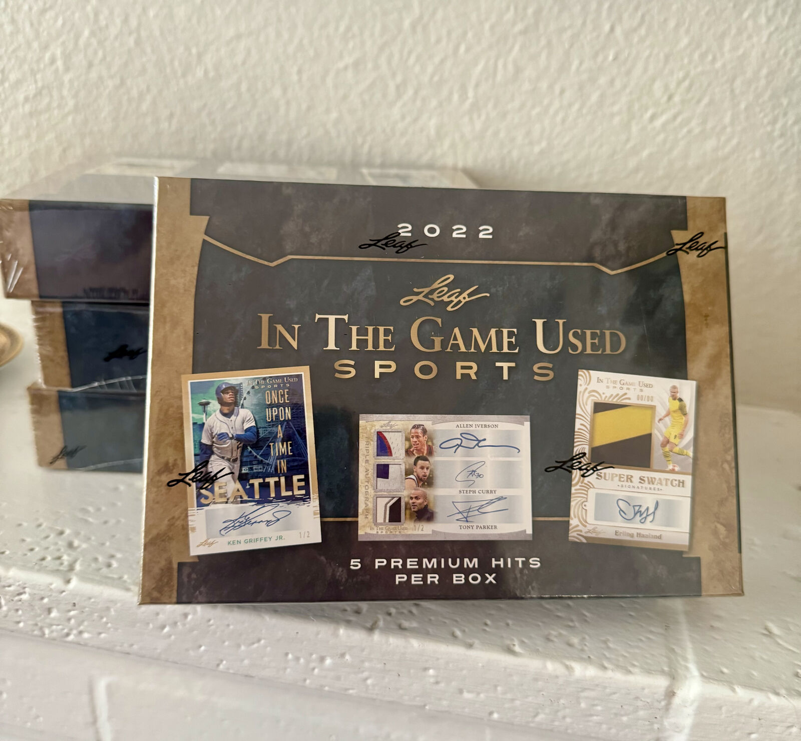 2022 LEAF IN THE GAME USED SPORTS HOBBY BOX sealed authentic