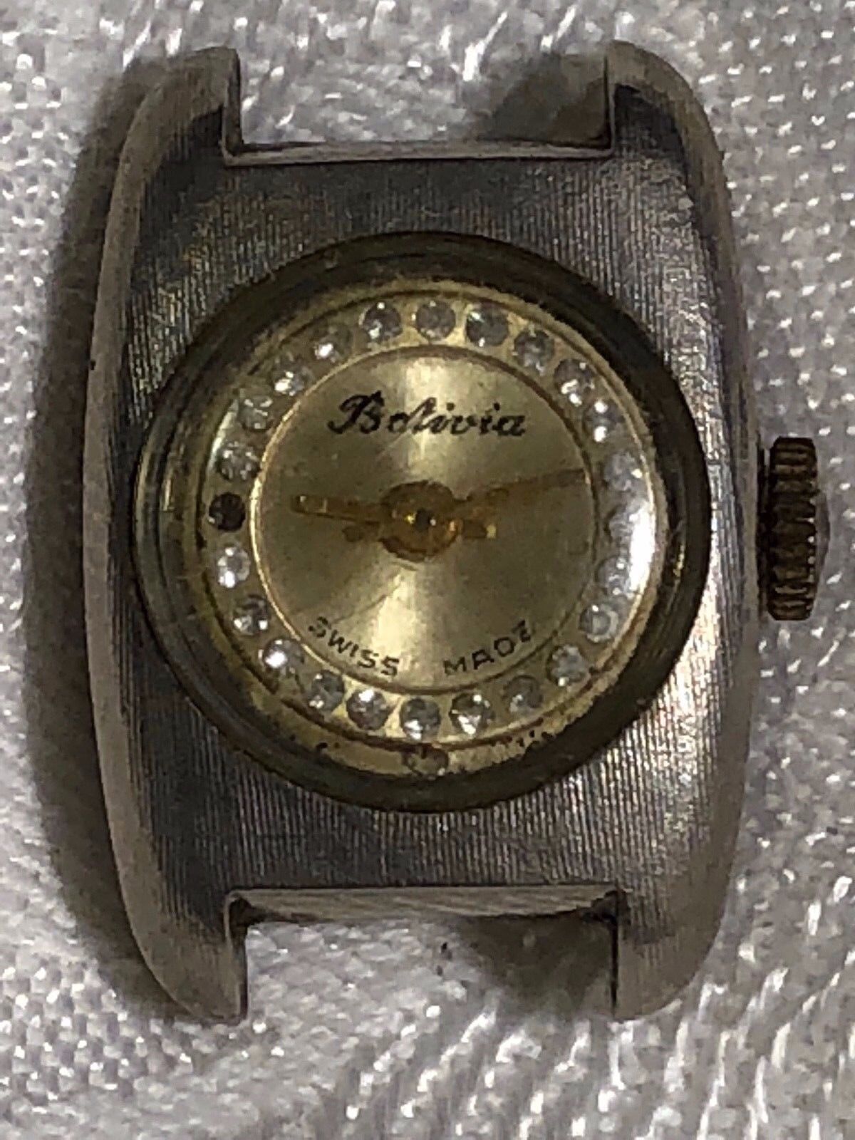 Vintage Bolivia Chancellor Ladies Swiss Watch For Parts or Repair