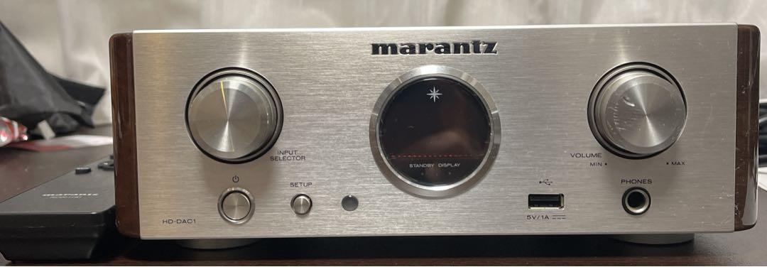 Marantz HD-DAC1 DAC & Headphone Amp w/Remote Control, Power Cable, Used