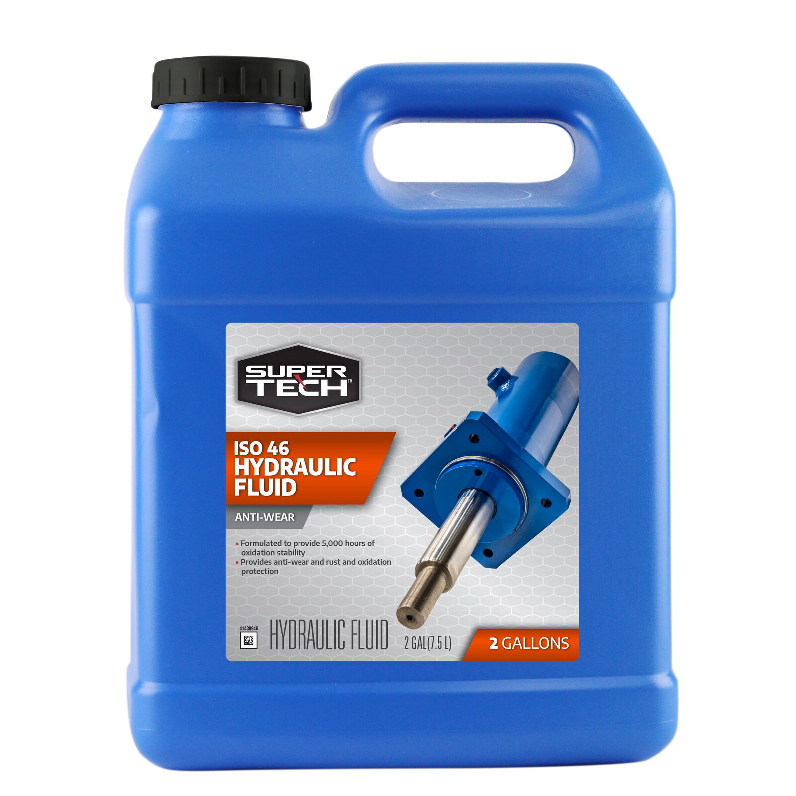 Heavy Duty Rust and Oxidation Anti Wear Hydraulic Oil, 2 Gallons