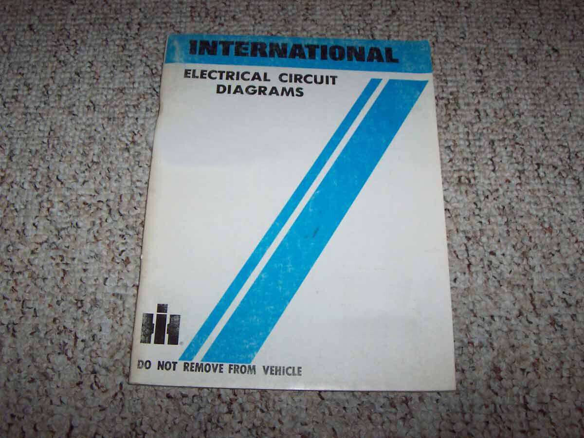 1985 International 9670 Cab Over Truck Chassis Wiring Diagram Circuit Manual