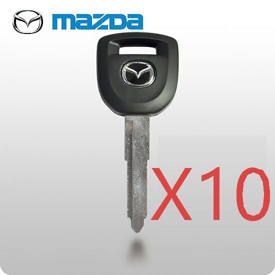 Set of10 Mazda MZ34 / MAZ24RT17 Transponder Chip Key 2004-2011 USA Seller 