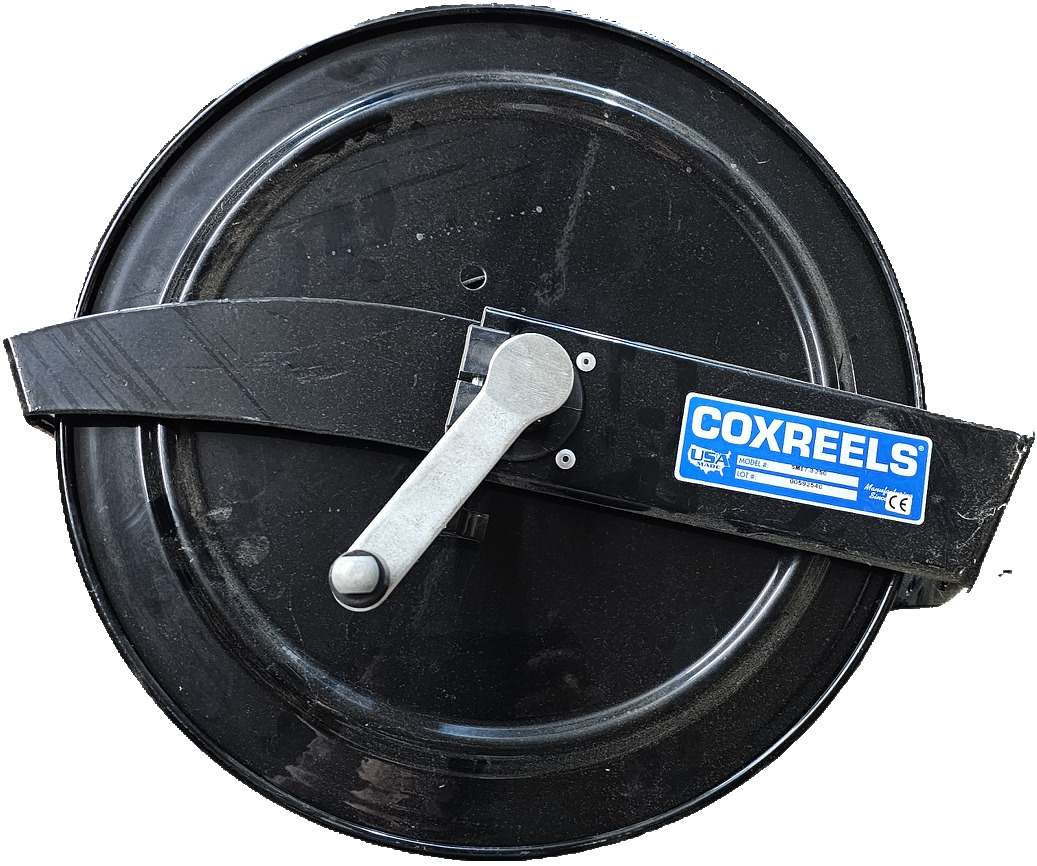 COXREELS Hand Crank Hose Reel Max Length 250\',  4000PSI
