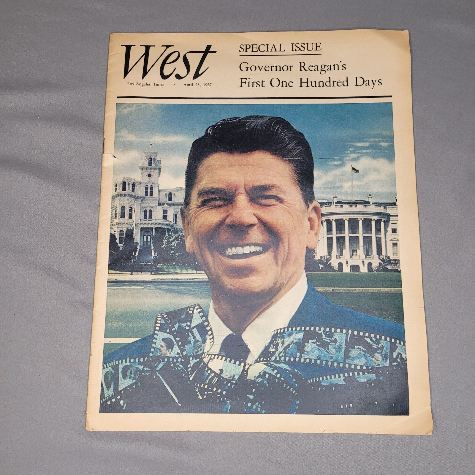 Los Angeles Times West Magazine April 23 1967 Gov Ronald Reagan First 100 Days