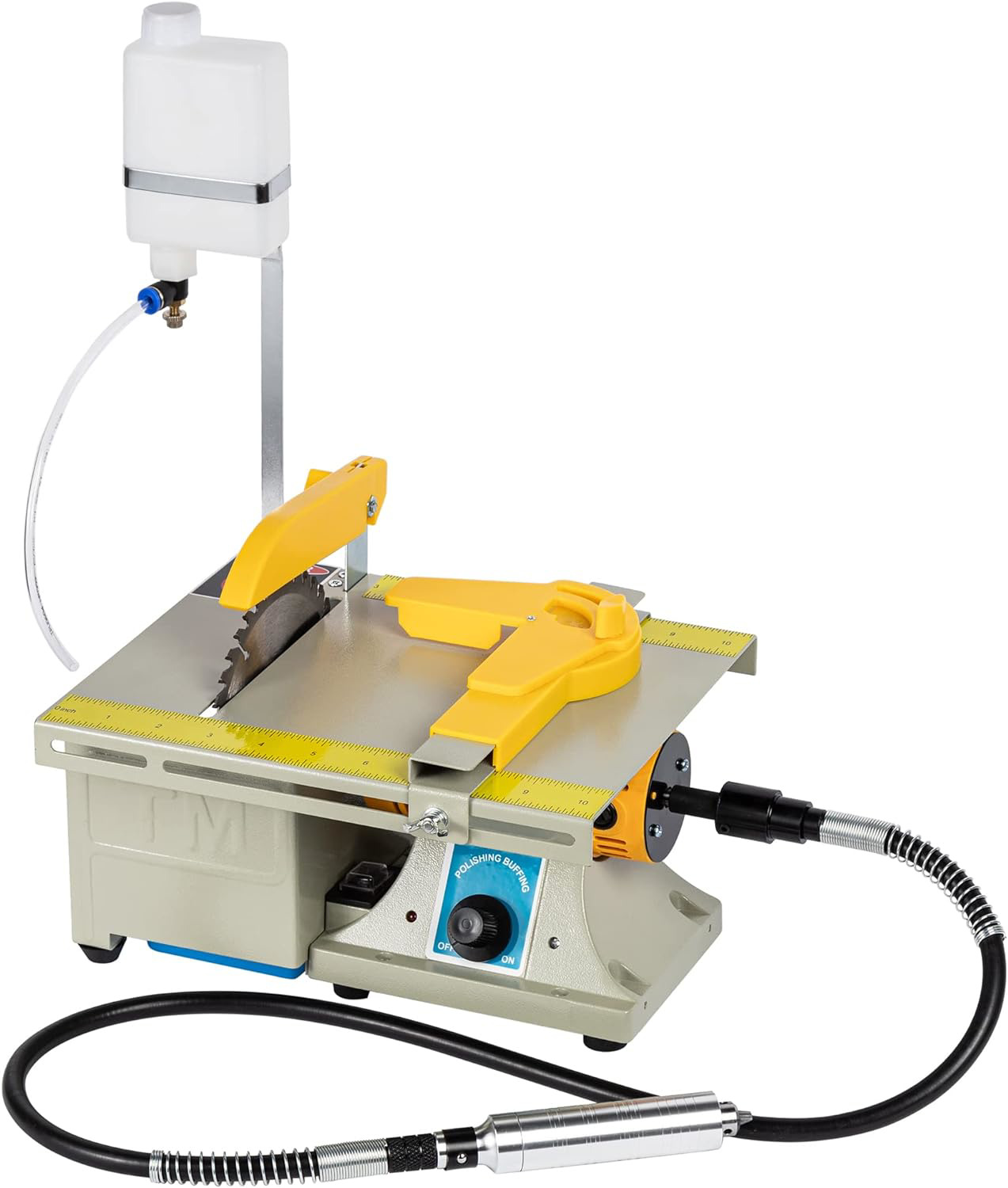 Jewelry Lapidary Saw for Cutting Rocks DIY Lapidary Equipment, 110V Mini Table