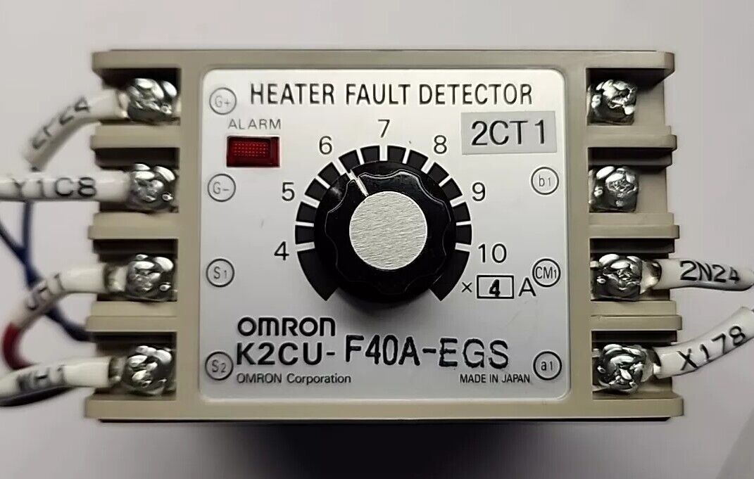 Omron K2CU-F40A-EGS Heater Fault Detector with Warranty & 