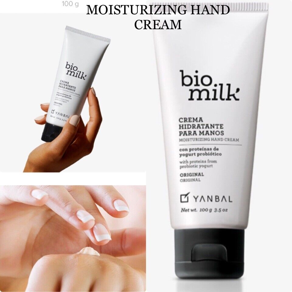 Bio Milk Moisturizing Hand Cream W Protein From Probiotic Yogurt CREMA Yanbal