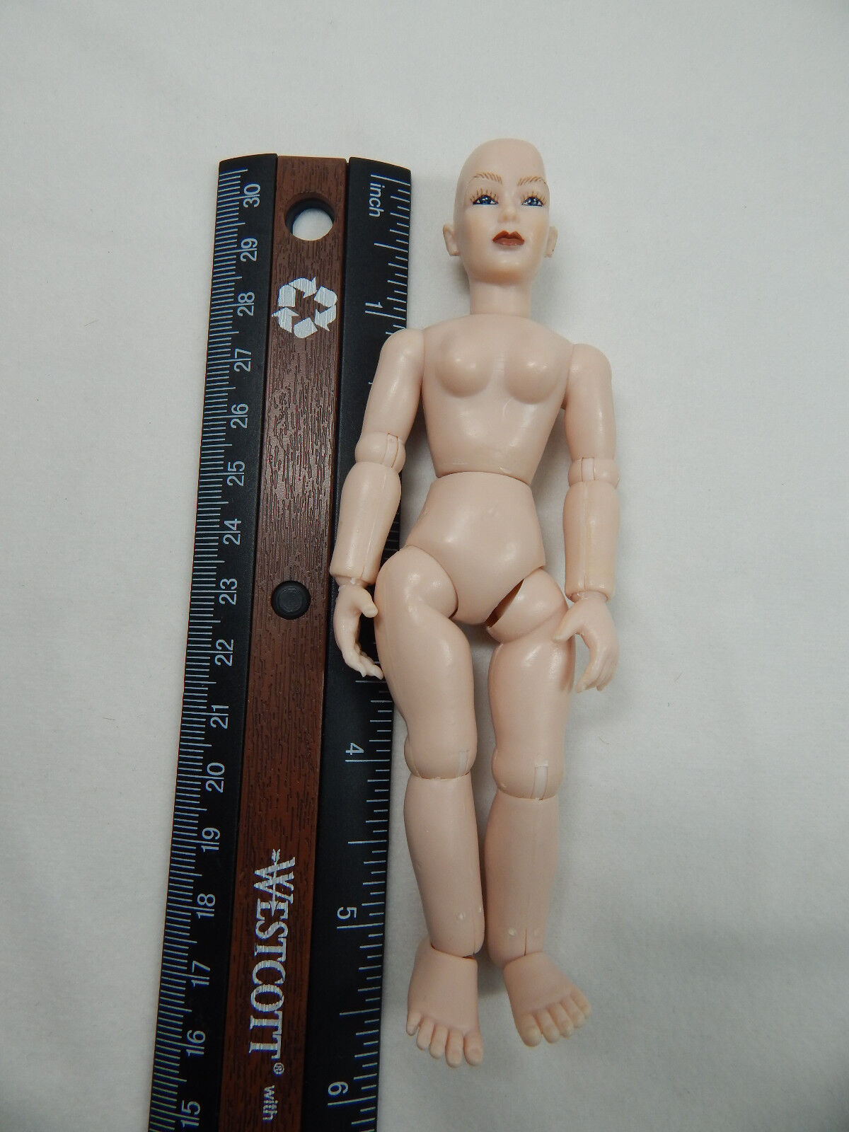 Heidi Ott #XKF02 Dollhouse Miniature 1:12 Scale Nude Lady with Brown eyes 5.5\
