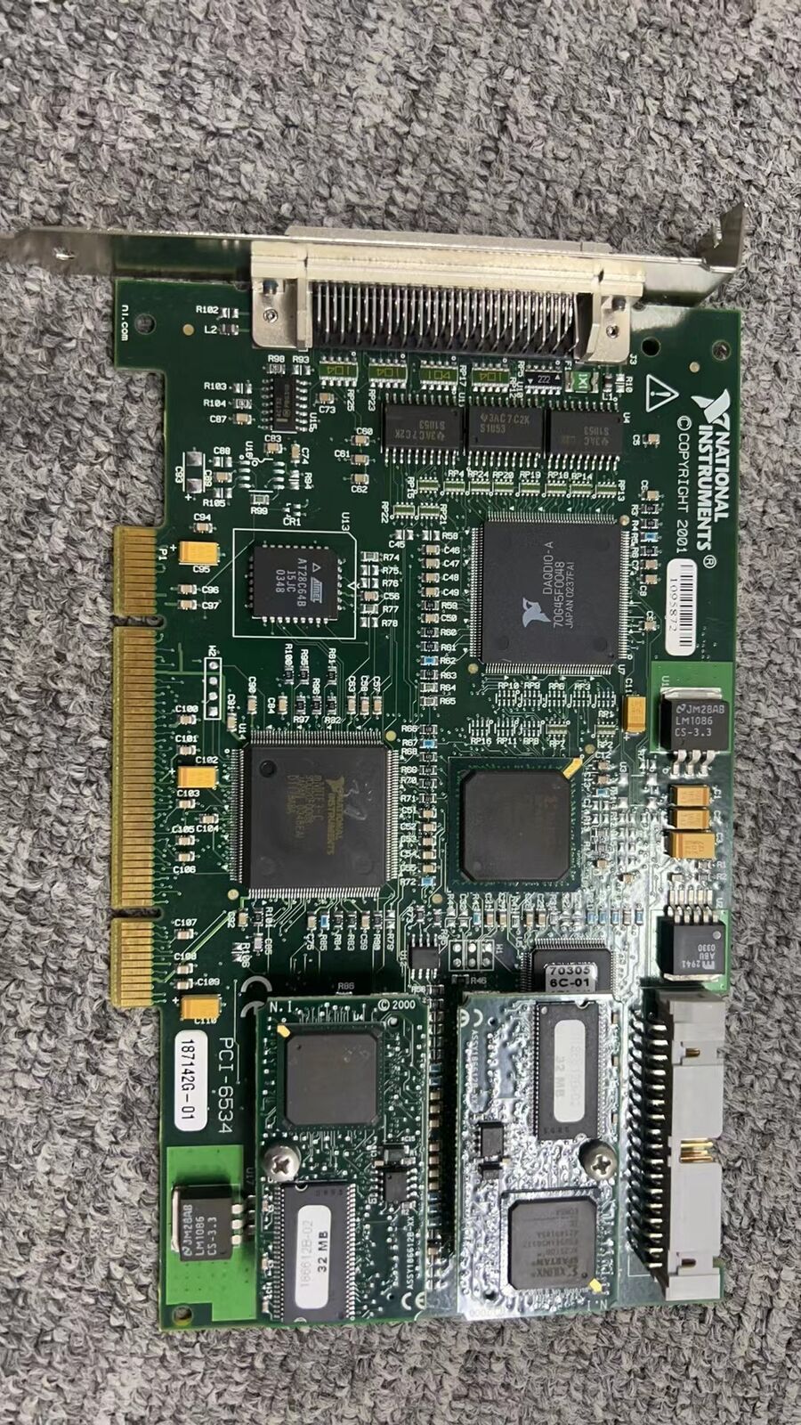 1PC Used NI PCI-6534 DATA CARD TESTED Good Condition PCI6534