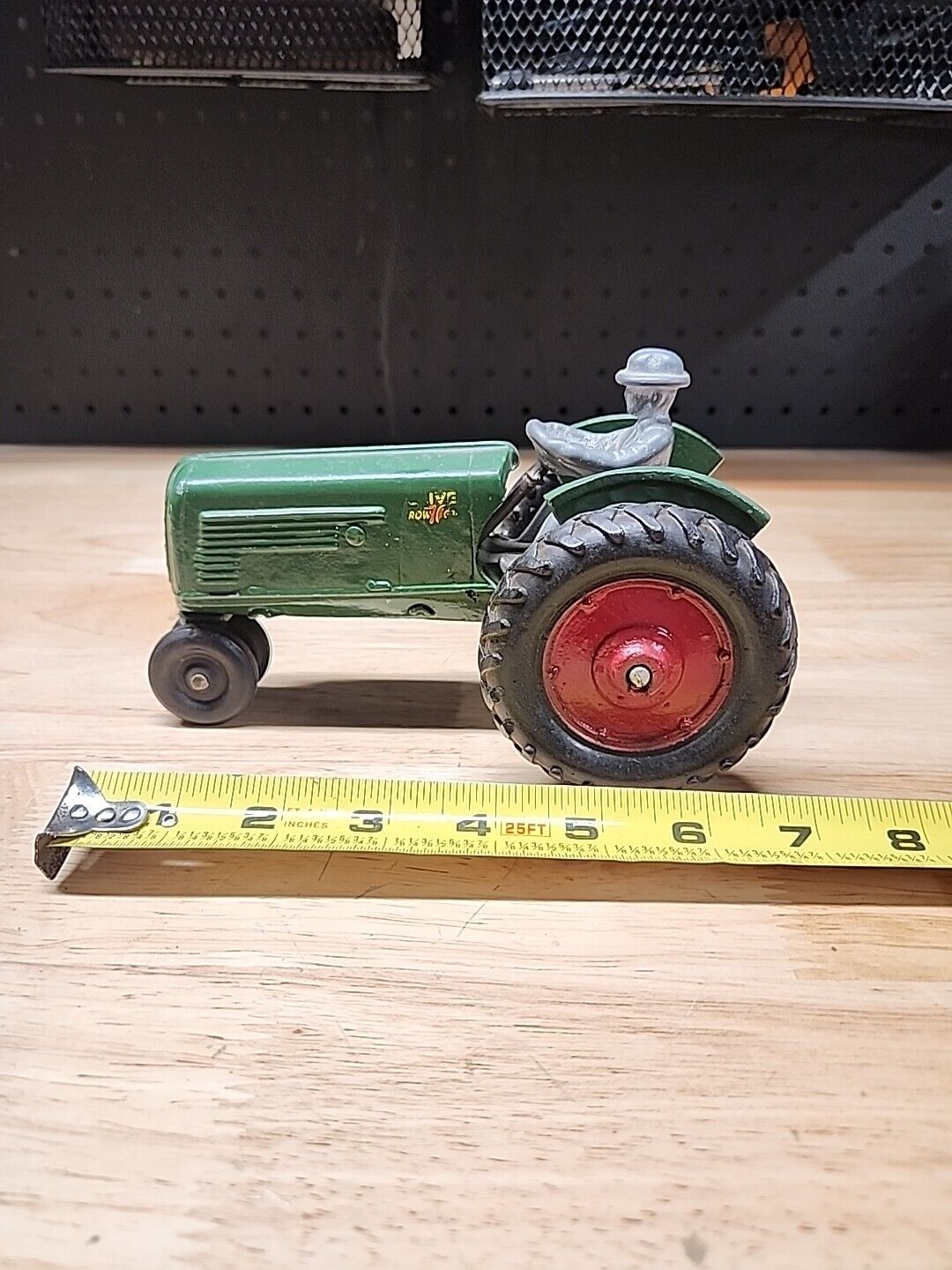  ARCADE CAST IRON TOY OLIVER 70 ROW CROP FARM TRACTOR 1930\'s 