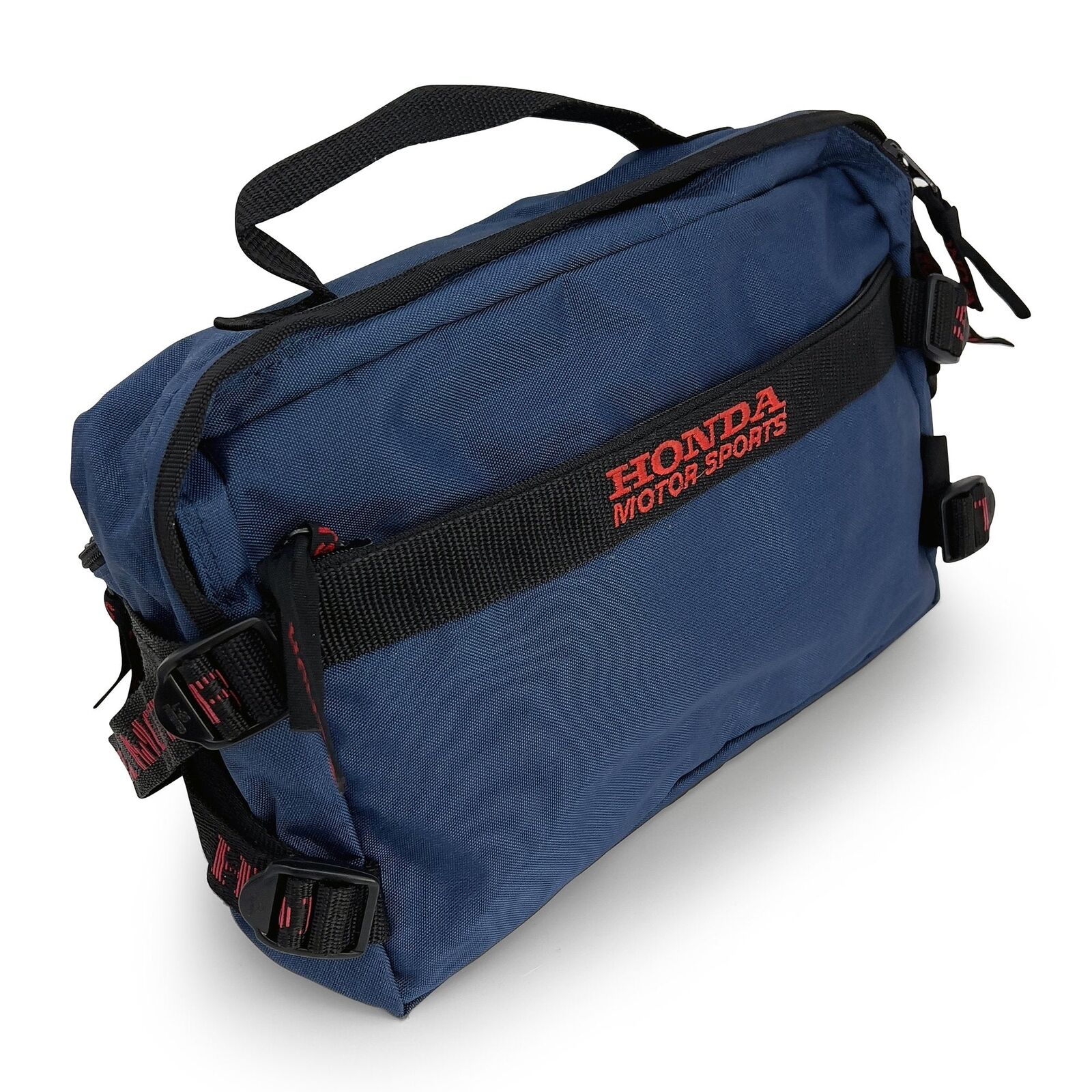 Retro JDM Japan Honda Motorsports Racing Hip Pack Shoulder Bag Blue