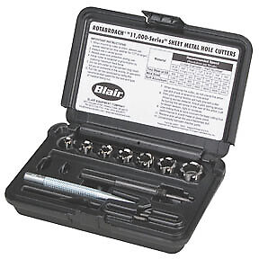 Rotabroach Cutter Kit, Fractional BLR-11090 Brand New