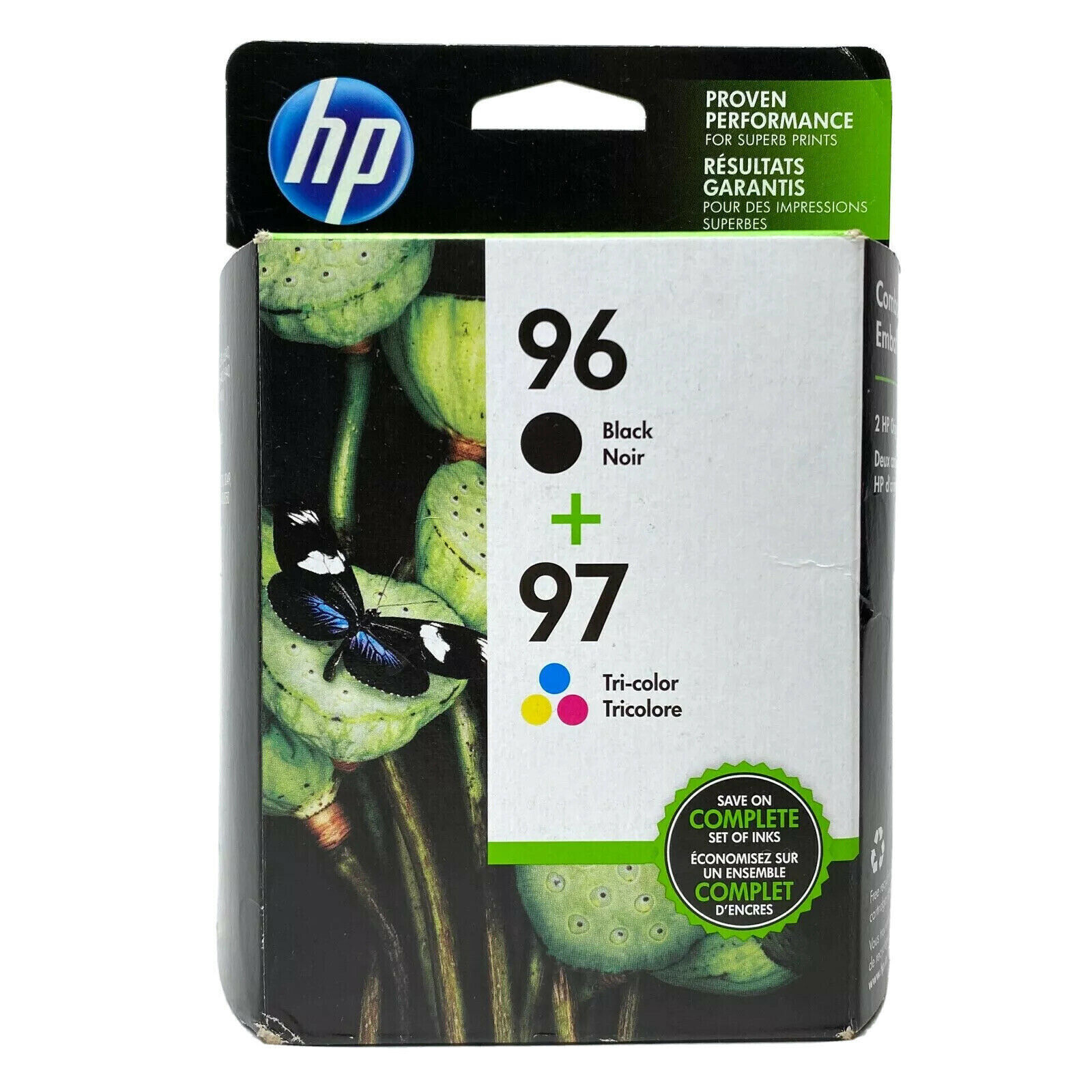 Genuine HP 96 97 Ink Cartridges for HP Printer-OEM-NO Box-Expired