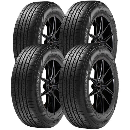 (QTY 4) 235/40R19 Goodyear Assurance MaxLife 96V XL Black Wall Tires