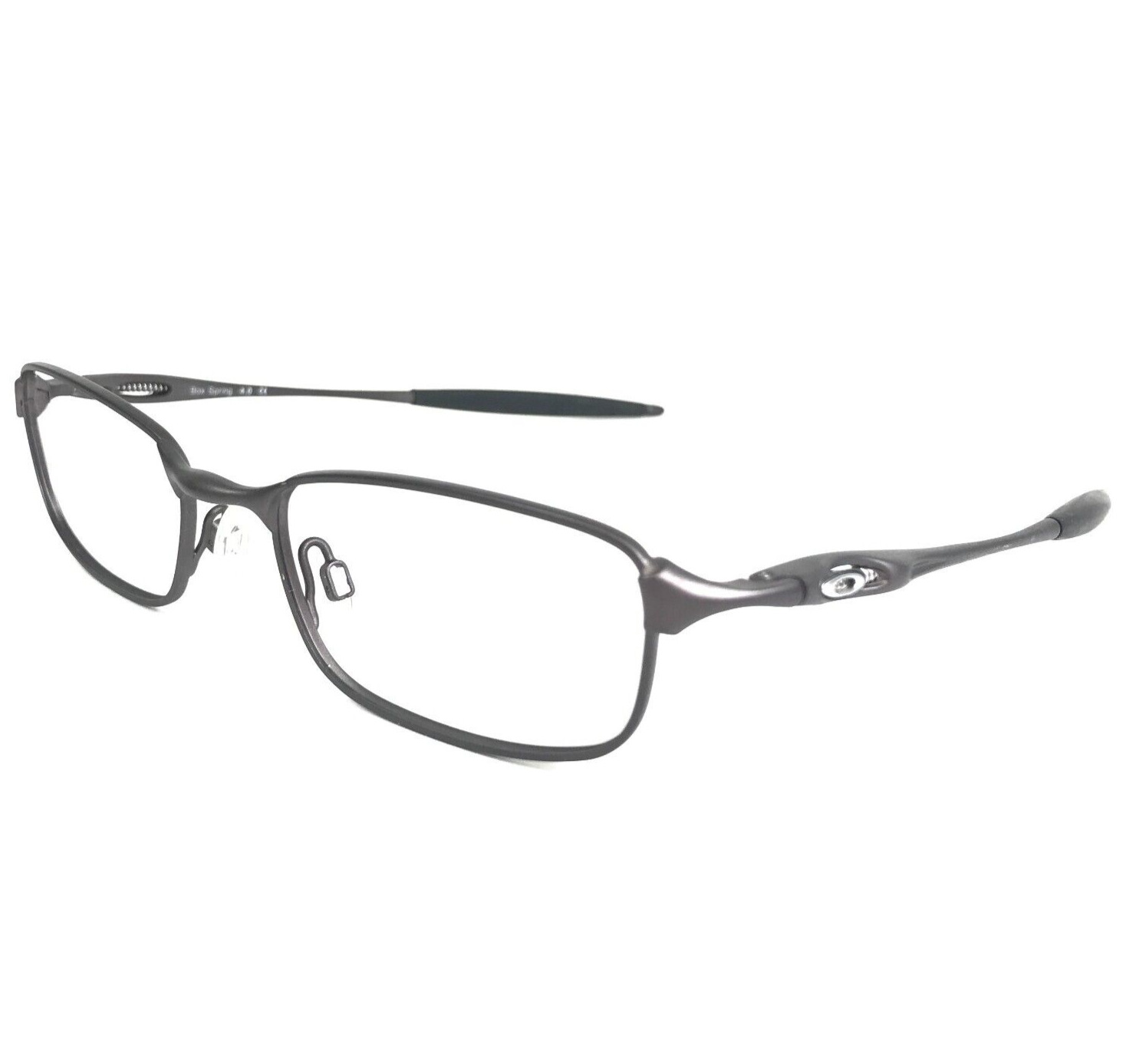 Vintage Oakley Eyeglasses Frames Box Spring 4.0 Pewter 11-751 51-19-142